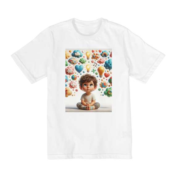 Camiseta Infantil  - 2 - 10 anos - Quality 