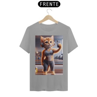 Nome do produto Camiseta T-Shirt Quality Gata Academia