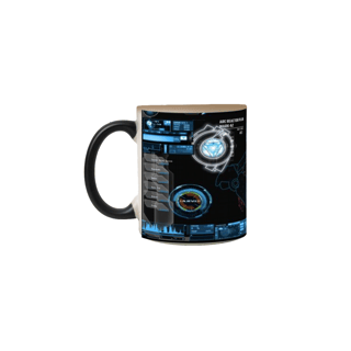 Nome do produto Caneca Mágica Mark42 - Iron Man