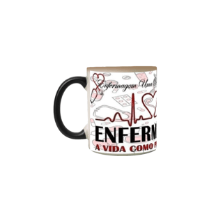 Nome do produto Caneca Mágica Enfermagem 