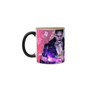 Nome do produto Caneca Mágica Coringa e Arlequina