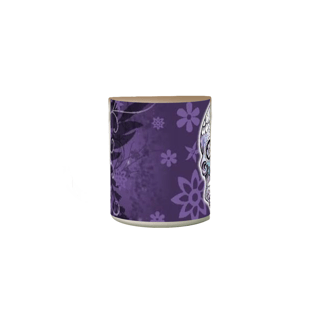 Nome do produto Caneca Mágica Caveira Mexicana Colorida