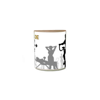 Nome do produto Caneca Mágica Chega de MIMIMI Bora Malhar