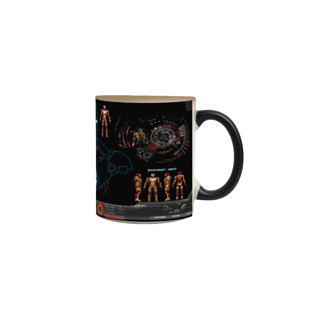 Nome do produto Caneca Mágica Mark42 - Iron Man