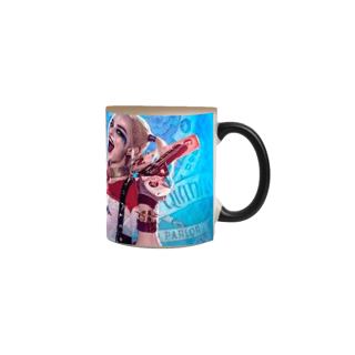Nome do produto Caneca Mágica Coringa e Arlequina