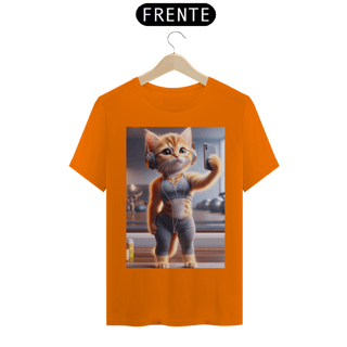 Nome do produto Camiseta T-Shirt Quality Gata Academia