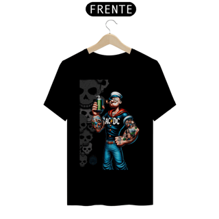 Camiseta T-Shirt Quality Popeye ACDC