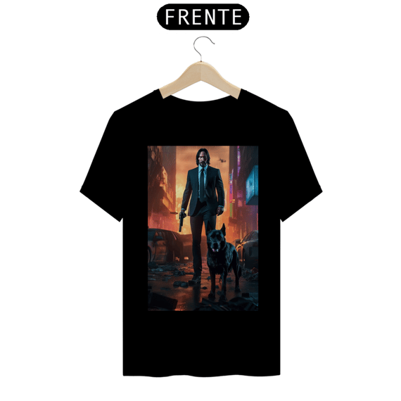 Camiseta T-Shirt Quality Jhon Wick