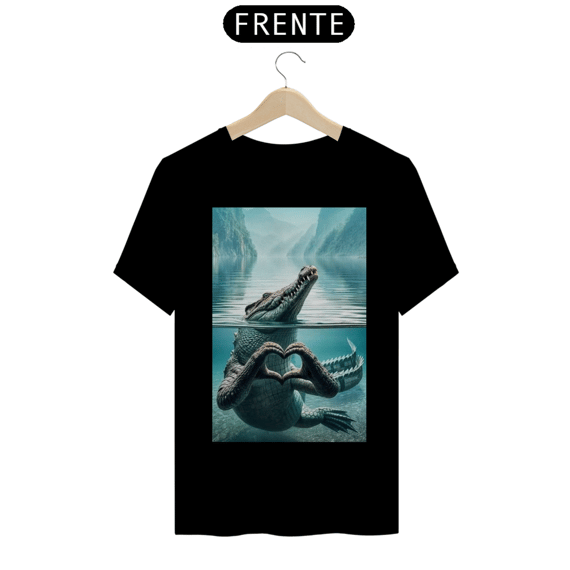 Camiseta T-Shirt Quality Jacaré Love