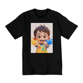 Nome do produto Camiseta Infantil  - 2 - 10 anos - Quality 