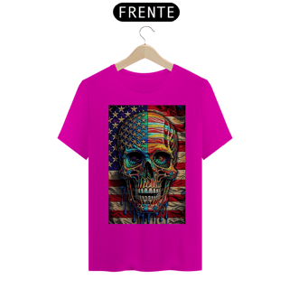 Nome do produto Camiseta T-Shirt Quality American Caveira