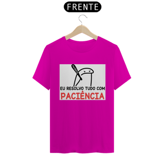 Nome do produto Camiseta T-Shirt Quality Paciência