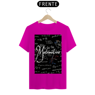 Nome do produto Camiseta T-shirt Quality Matemática 