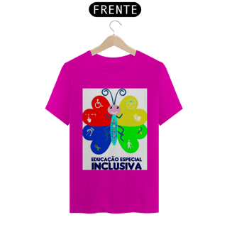 Nome do produto Camiseta T-shirt Quality Educação Inclusiva