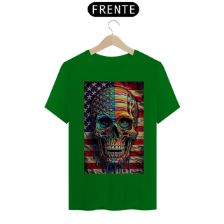 Nome do produto Camiseta T-Shirt Quality American Caveira