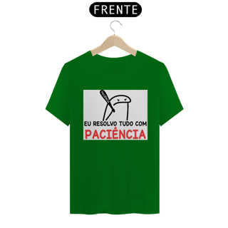 Nome do produto Camiseta T-Shirt Quality Paciência
