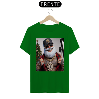 Nome do produto Camiseta T-Shirt Quality Papai Noel Dark