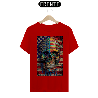 Nome do produto Camiseta T-Shirt Quality American Caveira