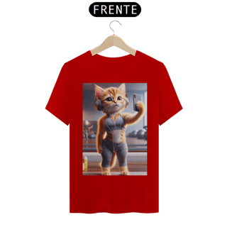 Nome do produto Camiseta T-Shirt Quality Gata Academia