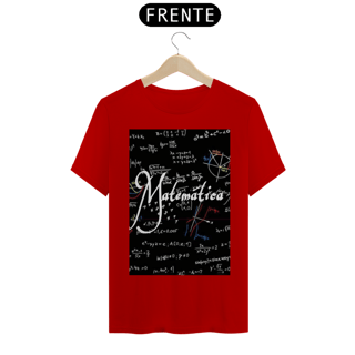 Nome do produto Camiseta T-shirt Quality Matemática 