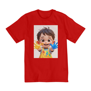 Nome do produto Camiseta Infantil  - 2 - 10 anos - Quality 