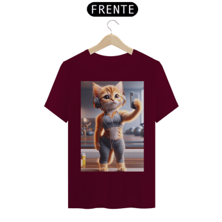 Nome do produto Camiseta T-Shirt Quality Gata Academia