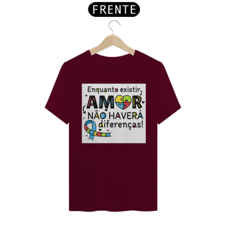Nome do produto Camiseta T-shirt Quality Existir o amor