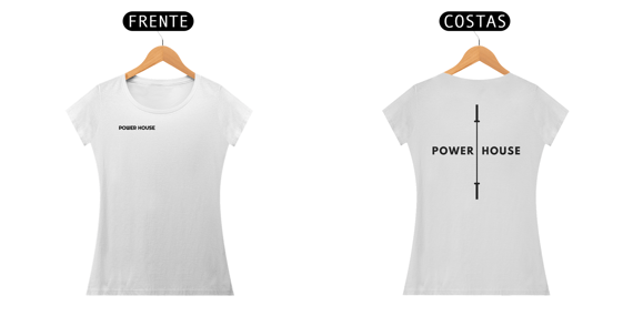CAMISETA FEM POWER HOUSE - BASIC