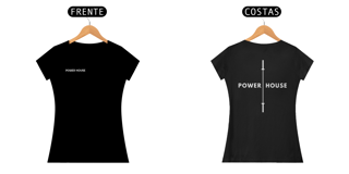 Nome do produto CAMISETA FEM POWER HOUSE - BASIC