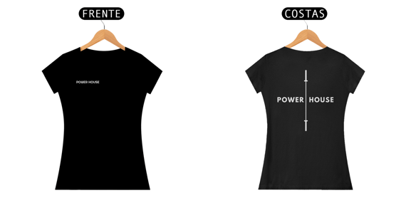 CAMISETA FEM POWER HOUSE - BASIC