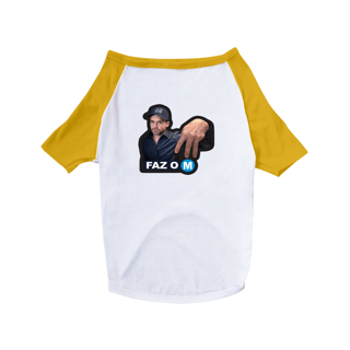 Nome do produto Roupa Pet - Faz o Ⓜ️ com Pablo Marçal