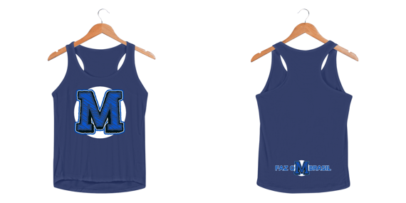 Regata Dry Fit Frente e Costas - Faz o M