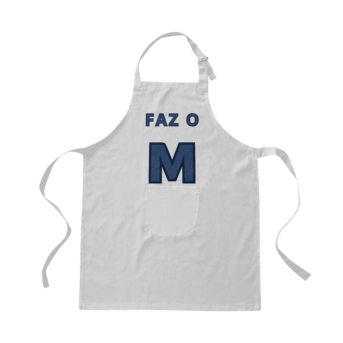 Nome do produto: Avental - Faz o Ⓜ️