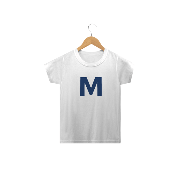 Camiseta Infantil - Logo Ⓜ️