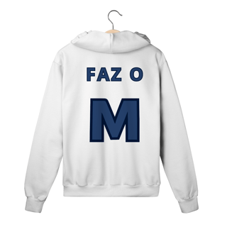 Nome do produto Moletom com zíper -  Faz o Ⓜ️