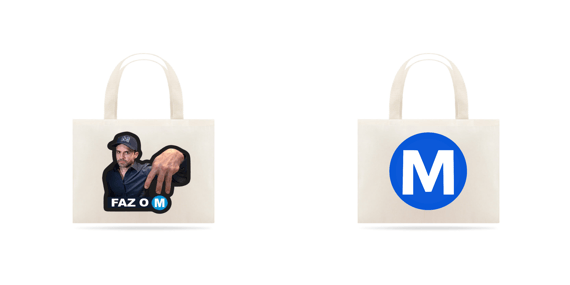 Eco Bag - Faz  o Ⓜ️ com Pablo Marçal