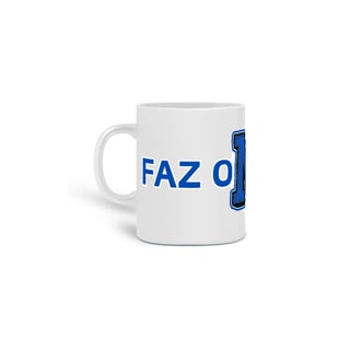 Caneca Simples - Faz o Ⓜ️ Brasil