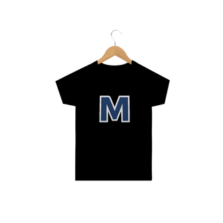 Nome do produto Camiseta Infantil - Logo Ⓜ️