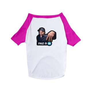 Nome do produto Roupa Pet - Faz o Ⓜ️ com Pablo Marçal