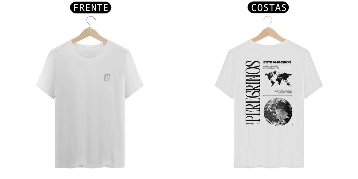 Nome do produto: T-SHIRT PEREGRINOS 