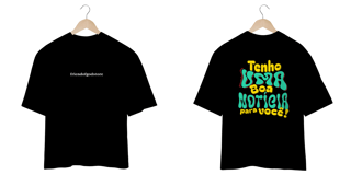 CAMISETA EVANGELISTICA - BOA NOTICÍA 