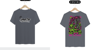 Nome do produto Ride The Death - Pima (Frente e Verso)