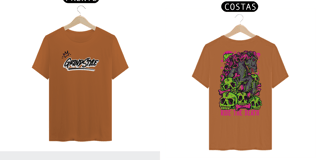 Nome do produto Ride The Death - Pima (Frente e Verso)