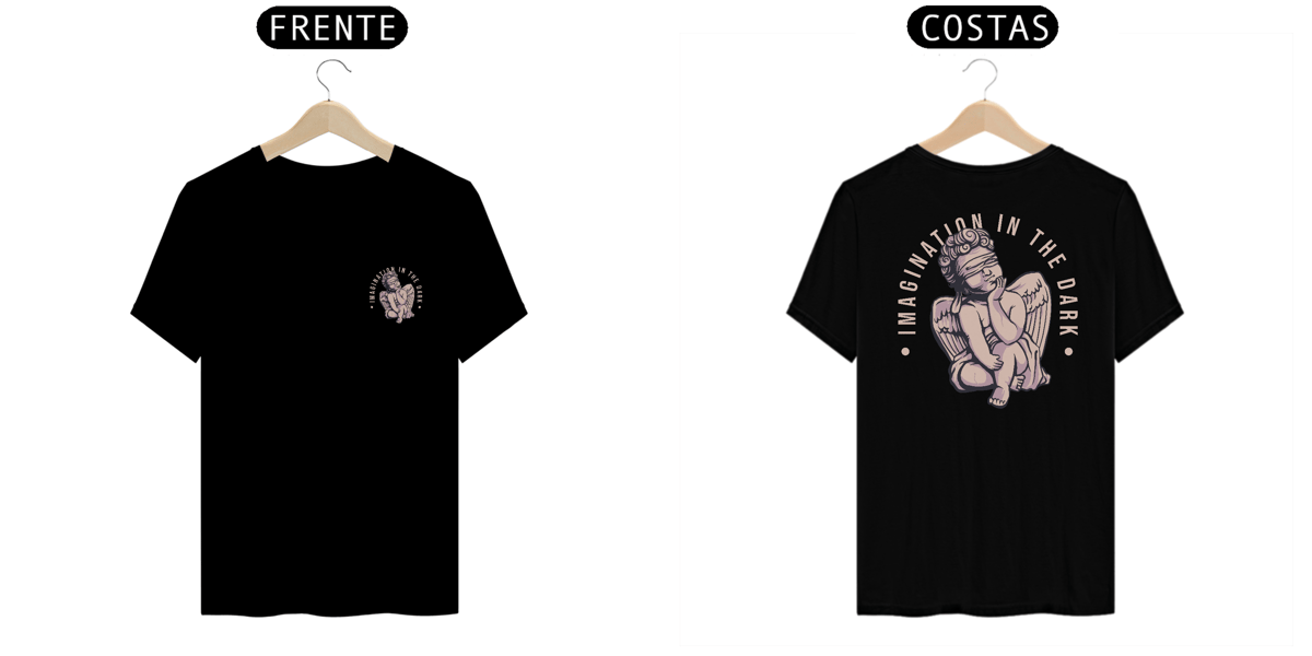 Nome do produto: Imagination In The Dark - Pima (Frente e Verso)