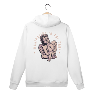 Nome do produto Moletom Premium - Imagination In The Dark (Frente e Verso)