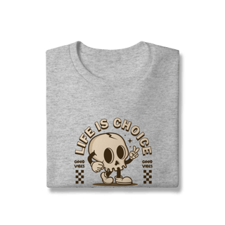 Nome do produto Life Is Choice - Moletom S/Touca