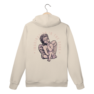 Nome do produto Moletom Premium - Imagination In The Dark (Frente e Verso)