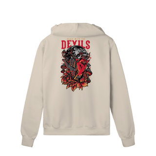 Nome do produto Deals With The Devil - Moletom Premium C/Ziper