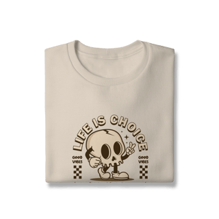 Nome do produto Life Is Choice - Moletom S/Touca