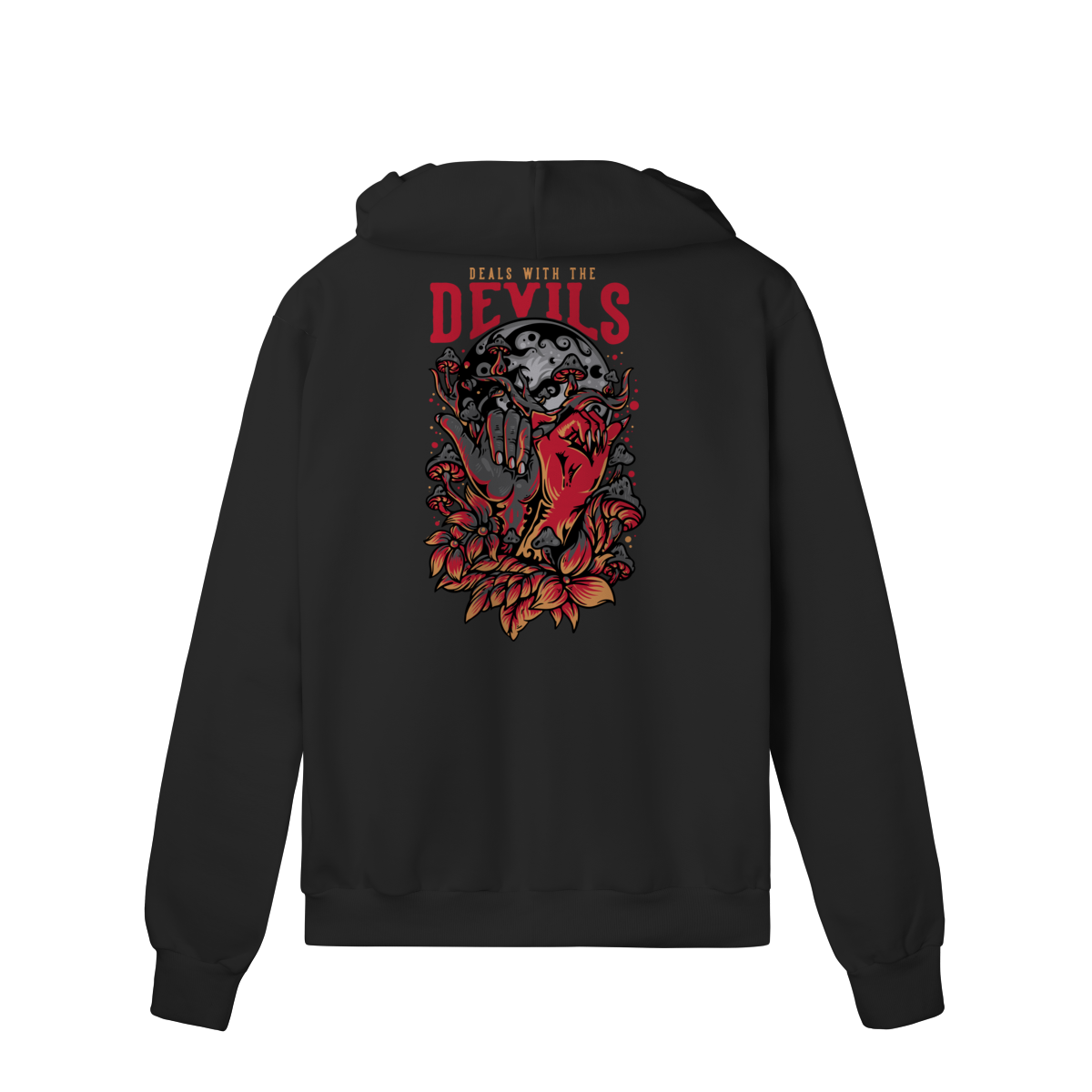Nome do produto: Deals With The Devil - Moletom Premium C/Ziper